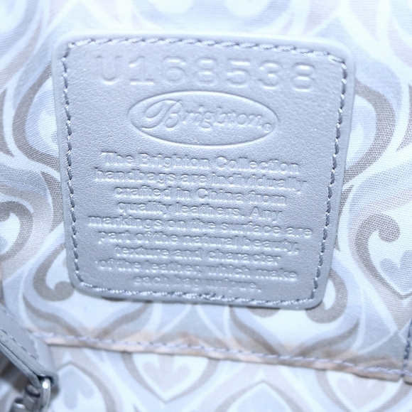 Vintage Brighton Masterpiece Crown Jewell Embroidered Beaded Hobo Bag Navy Blue - Picture 4 of 5